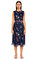 Juicy Couture İşleme Detaylı Midi Lacivert Elbise #2