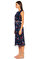 Juicy Couture İşleme Detaylı Midi Lacivert Elbise #3