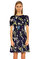 Karen Millen Çiçek Desenli Renkli Elbise #2
