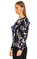 Karen Millen Yaprak Desenli Renkli Bluz #4