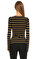Karen Millen Çizgili Lacivert Bluz #4