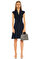 Karen Millen Lacivert Elbise #1