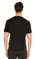 John Varvatos Usa Baskılı Siyah T-Shirt #4