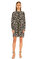 Juicy Couture Çiçek Desenli Mini Renkli Elbise #1