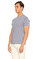 John Varvatos Usa Düz Desen Mavi T-Shirt #3