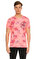 Superdry Çiçek Desenli Pembe T-Shirt #3