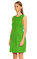 Lanvin Kolsuz Yeşil Elbise #3