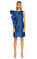 Lanvin Fırfır Detaylı Mavi Elbise #1