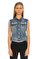 Guess İşleme Detaylı Denim Yelek #3