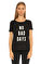 Guess Baskı Desen Siyah T-Shirt #1