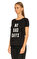 Guess Baskı Desen Siyah T-Shirt #4