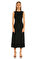 Michael Kors Collection Kolsuz Midi Siyah Elbise #2