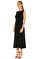 Michael Kors Collection Kolsuz Midi Siyah Elbise #3