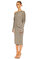 Tom Ford Uzun Kollu Gri Elbise #3