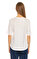 Eileen Fisher Düz Desen Beyaz T-Shirt #4