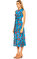 Sandro Çiçek Desenli Renkli Elbise #3