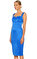 Karen Millen Mavi Elbise #4