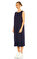 Eileen Fisher Lacivert Elbise #3