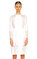 Sandro Dantel Detaylı Beyaz Elbise #2