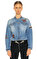 Karl Lagerfeld İşleme Detaylı Mavi Jean Ceket #3