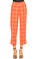 Victoria Beckham Kareli Turuncu Pantolon #3