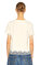 Sandro İşleme Detaylı Ekru T-Shirt #5