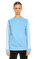 Adidas Originals Çizgili Uzun Kollu Mavi Sweatshirt #1