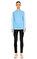 Adidas Originals Çizgili Uzun Kollu Mavi Sweatshirt #2