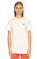 Adidas Originals Düz Desen Beyaz T-Shirt #1