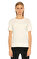 Boutique Kabartma Desenli Beyaz Moschino T-Shirt #1