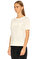 Boutique Kabartma Desenli Beyaz Moschino T-Shirt #4