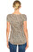 Karen Millen Leopar Desenli T-Shirt #3