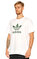 Adidas Originals Baskı Desen Beyaz T-Shirt #4