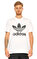 Adidas Originals Baskı Desen Beyaz T-Shirt #1