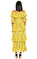 Self Portrait Çiçek Desenli Sarı Elbise #6