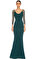 Chiara Boni Yeşil Uzun Elbise #1
