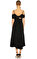Adeam Midi Siyah Elbise #4