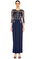 Karen Millen Lacivert Elbise #1