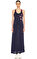 Superdry Belden Büzgülü Uzun Renkli Elbise #1