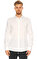 Les Hommes Zımba Detaylı Beyaz Gömlek #3