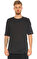 Chalayan Düz Desen Siyah T-Shirt #1