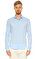 Sandro Düz Desen Mavi Gömlek #3