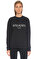 Balmain Baskı Desen Siyah Sweatshirt #1