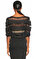 Blumarine Tül Detaylı Siyah Elbise #5