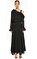 Lug Von Siga Fırfır Detaylı Siyah Elbise #1