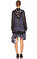Lug Von Siga Karma Desenli Mini Renkli Elbise #3