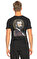 Les Benjamins Baskı Desen Siyah T-Shirt #5