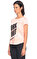 Superdry Baskı Desen Bej Rengi T-Shirt #4