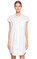 Cheap Monday Düz Desen Mini Beyaz Elbise #2