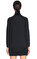 Agnona Yarım Balıkçı Mini Siyah Elbise #4